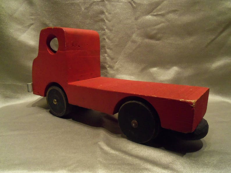 Hand Made Wooden Toy Truck