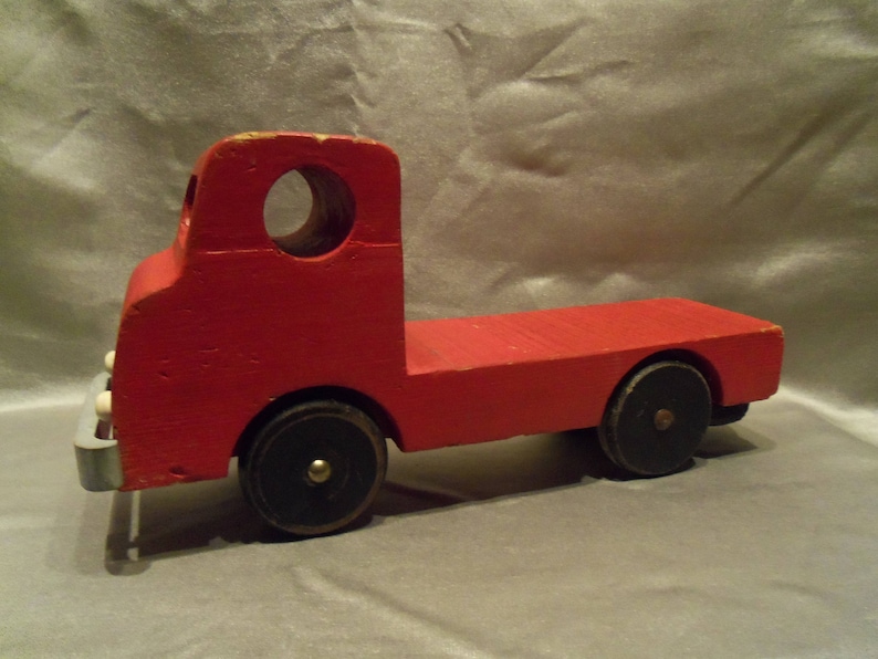 Hand Made Wooden Toy Truck