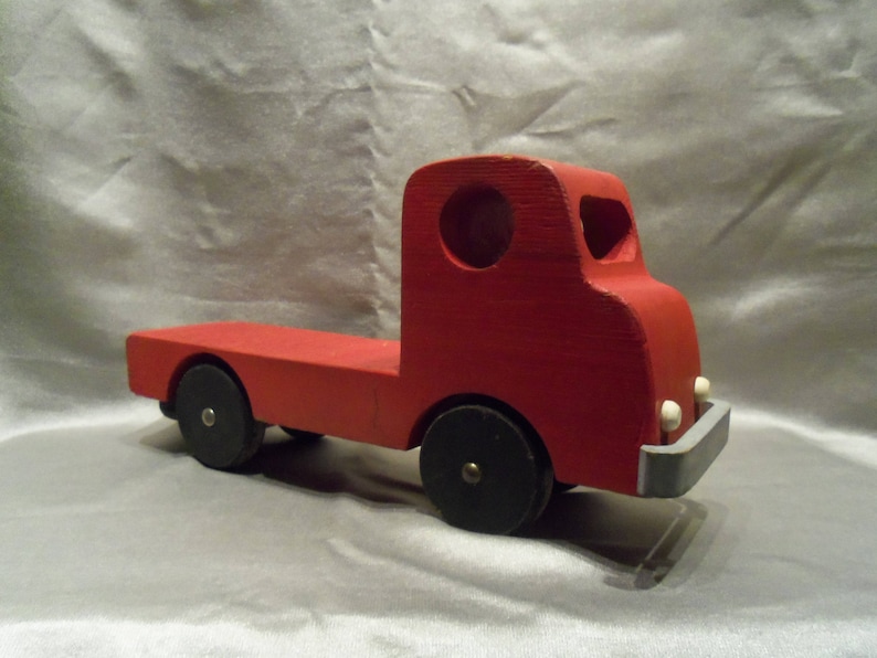 Hand Made Wooden Toy Truck