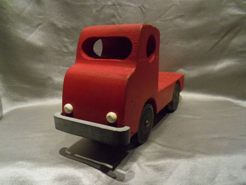Hand Made Wooden Toy Truck