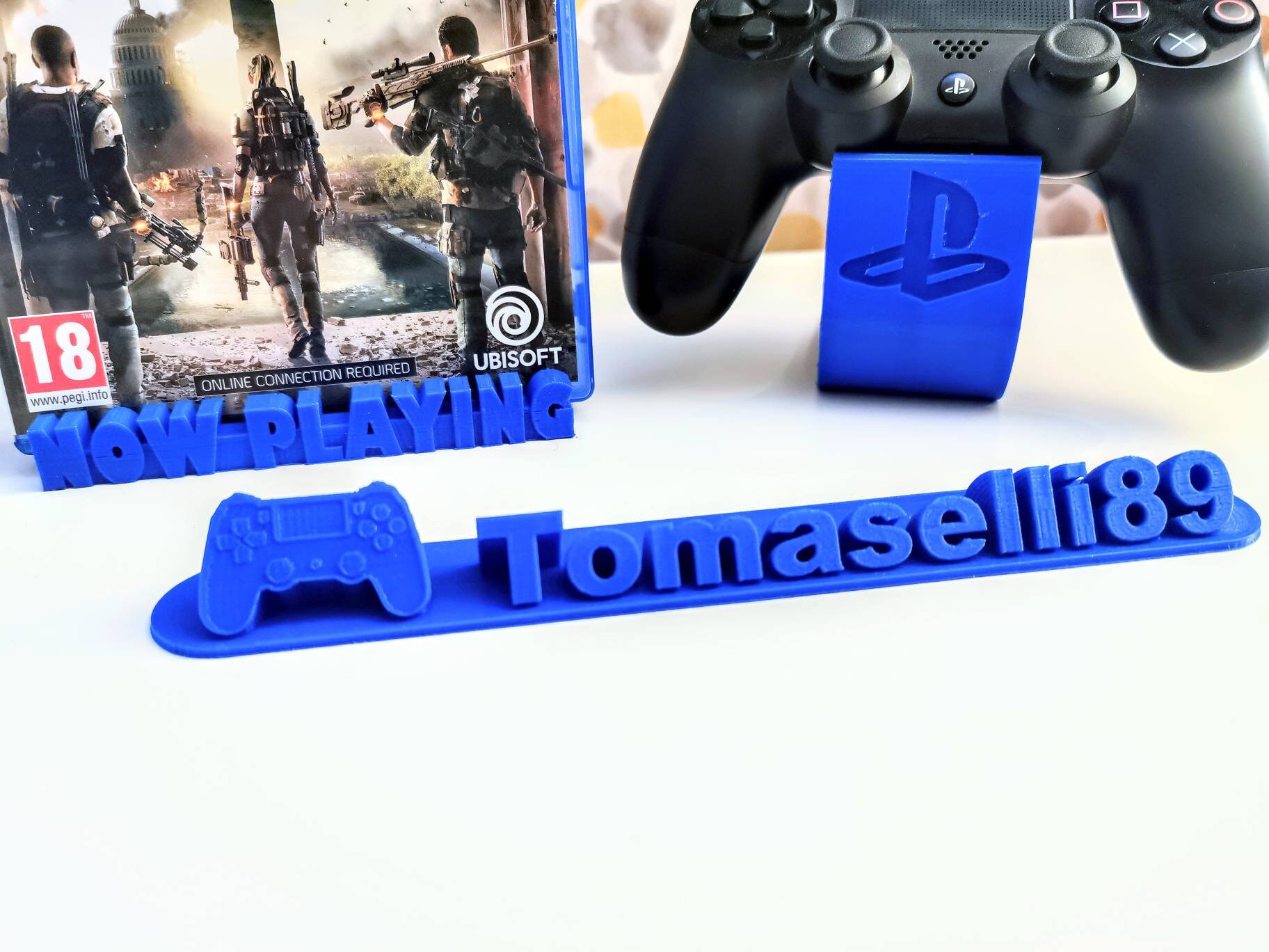 3D Printed PS4 Accessory Bundle PS4 Controller holder Etsy
