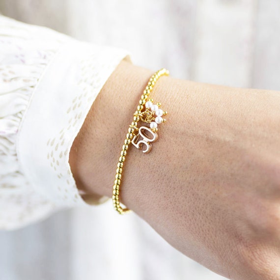 50th birthday charm online