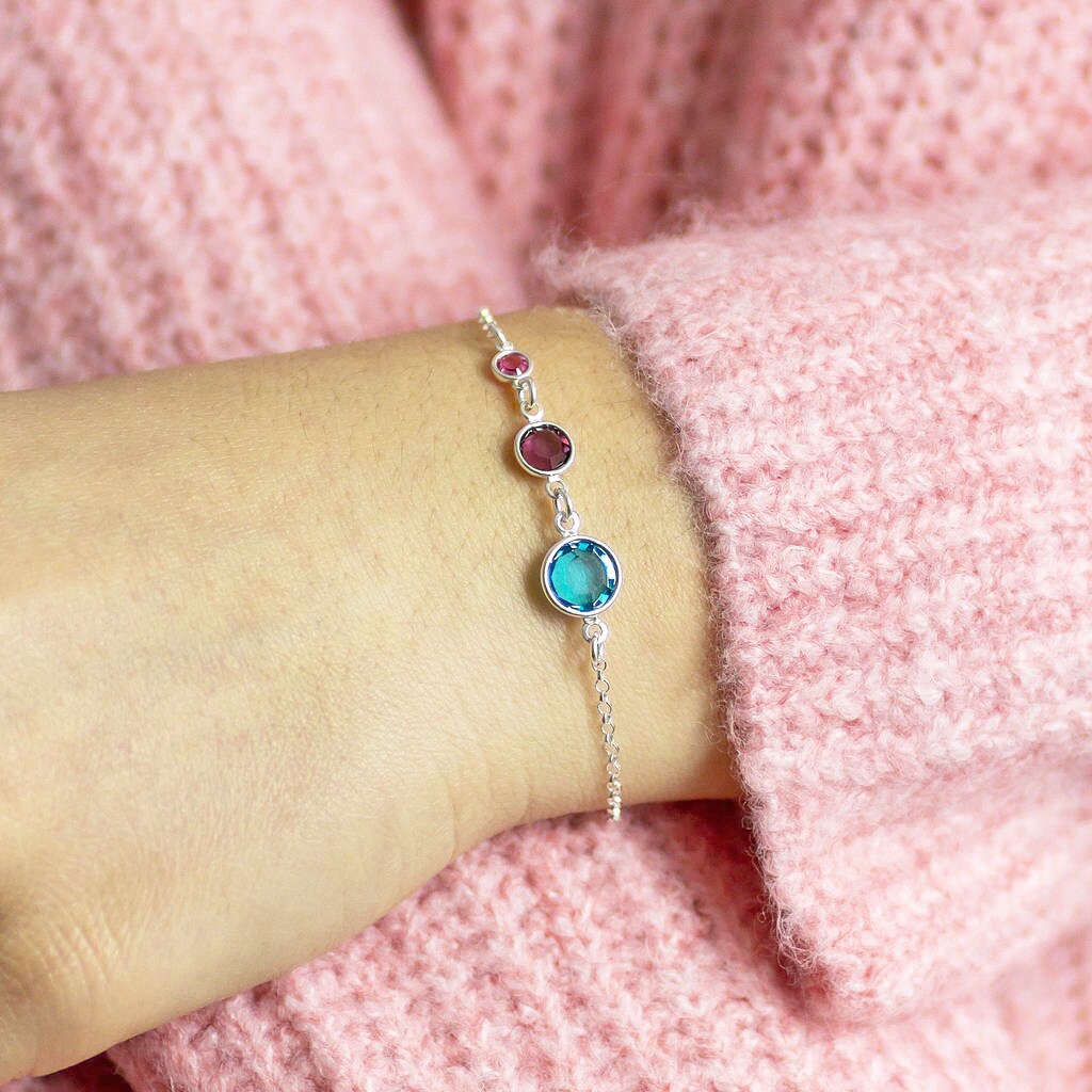 Three birthstone bracelet deals