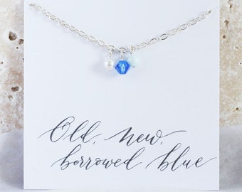 Something blue wedding anklet for brides