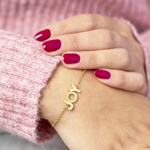 Wear it with joy positivity bracelet image 1