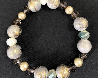 Perlen und Blues Perlen Armband