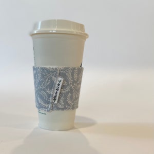 Handmade Reusable Coffee Cup Sleeve | Coffee Cozy | Gift for Coffee Lover