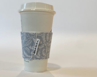 Handmade Reusable Coffee Cup Sleeve | Coffee Cozy | Gift for Coffee Lover