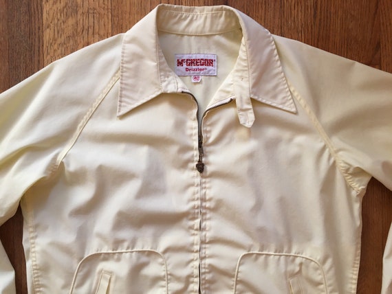 Vintage 1960s-70s McGregor Drizzler Zip-Up Loop Co