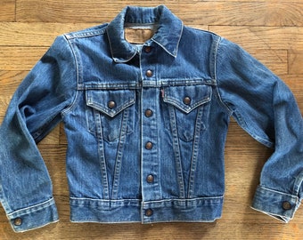 Levi's BIGE 70505 us製　60s Vintage 60s: Levi's Type III Big E Orange Tab Denim Jacket
