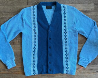 60s Yellow Alpaca Wool Cardigan - Etsy