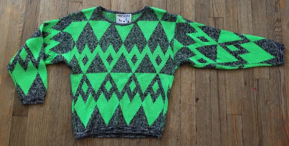 Vintage 1980s Women’s Pullover Acrylic Sweater by… - image 1