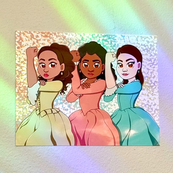 Schuyler Sisters Hamilton Feminist Womens Rights Feminism Broadway Musical Peggy Angelica Eliza 8 1 2 X 11 Wall Art Print Etsy Canada