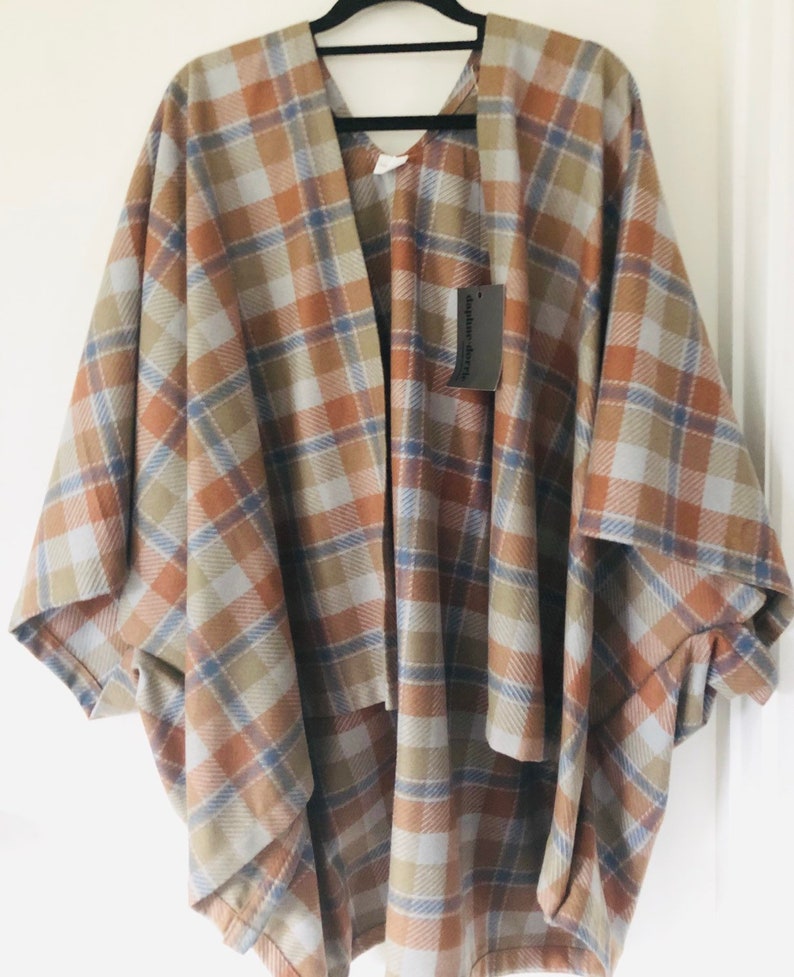 Oversized Wool Blend Kimono Cardigan