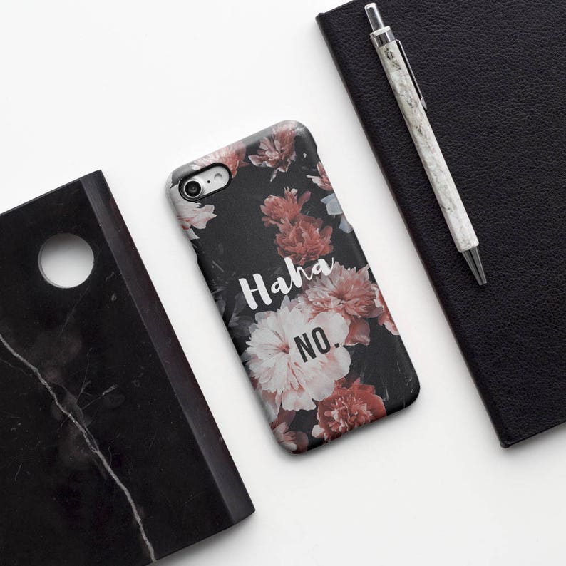 Haha keine Tumblr Blume Muster Handyhülle für iPhone 7 ...