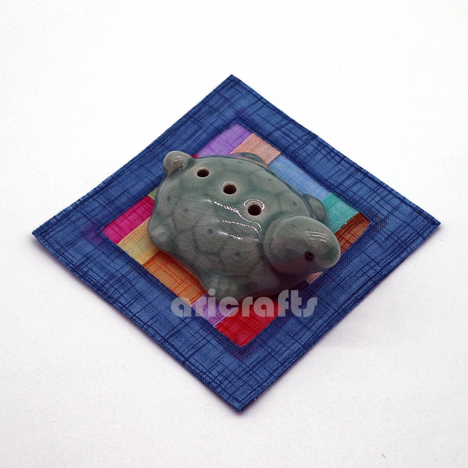 Incense Holder Ceramic Korean Celadon Turtle Incense Holder Etsy