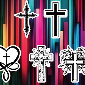 Cross Vehicle decal stickers