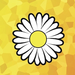 Adesivi o magneti Daisy Decal