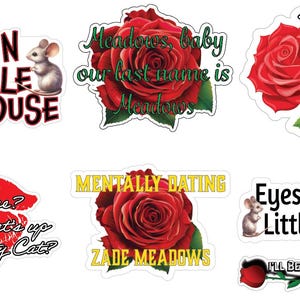 Haunting and Hunting Adeline Sticker Bundle | Zade Meadows Sticker