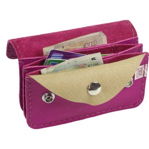 Kit de monedero de cuero Kit de billetera de cuero Kit de billetera de mujer Kit de monedero de mujer Kit de cuero Monedero de cuero DIY