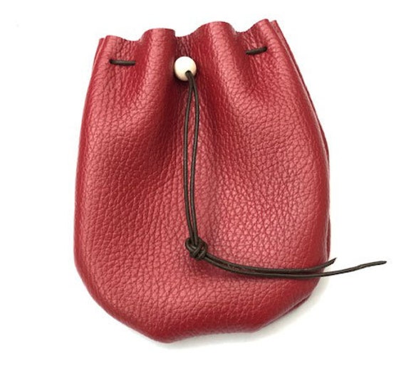 Leather coin bag hotsell