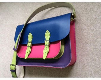 DIY Satchel leather Satchel Kit Satchel Bag DIY Satchel Kit Make It Yourself Satchel Kit Leather Satchel