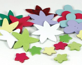 Leather Shapes Leather Trims Heart Trims Flower Trims Sewing to Leather shapes Leather Shapes