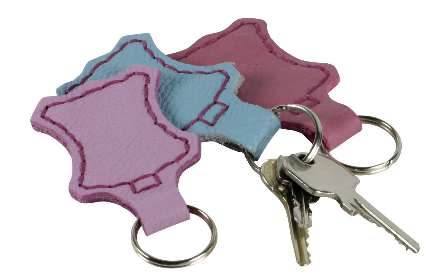 Key Ring Kit Leather Key Ring Key Holder Key Ring Kit Keychain Kit ...