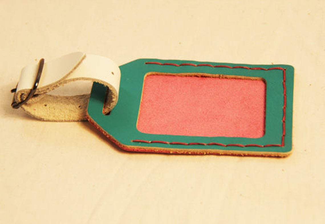 Suitcase Tag Luggage Tag Kit Leather Luggage Tag Make Your Own Luggae