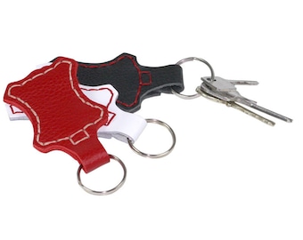 Key Ring Kit Leather Key Ring Key Holder Key Ring Kit Keychain Kit Leather Keychain