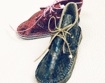 Doll Leather Shoes Doll Shoes Doll Boots Handmade Leather Shoes for Dools