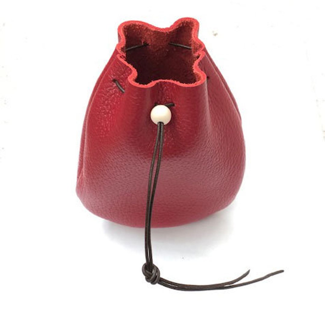 Roman Leather Coin Pouch Leather Coin Pouch Coin Sack