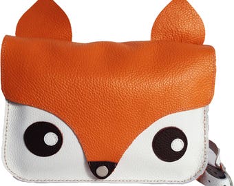 Fox Bag Kit  Fox Bag Foxy Handbag Fox handbag Leather Bag Leather Handbag