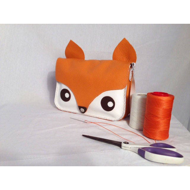 Fox Bag Kit Fox Bag Foxy Handbag Fox Handbag Leather Bag