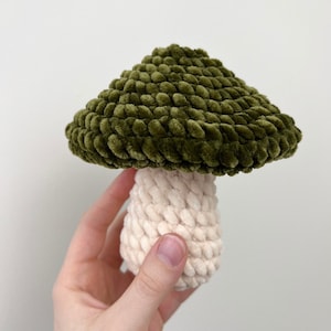 Crochet Mushroom Plush - Gift for Mushroom Lover - Crochet Gift