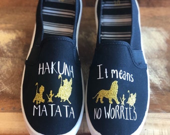 lion king vans shoes