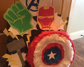 Avenger's pinata, super hero pinata