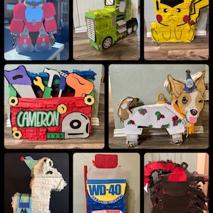 custom made piñatas, Custom piñatas, piñata, customized piñatas, Kid’s birthday piñata