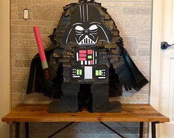 Darth vader inspired piñata, Star Wars party, Star Wars