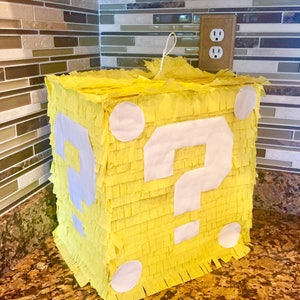 Super Mario brothers piñata, Mario Birthday image 8