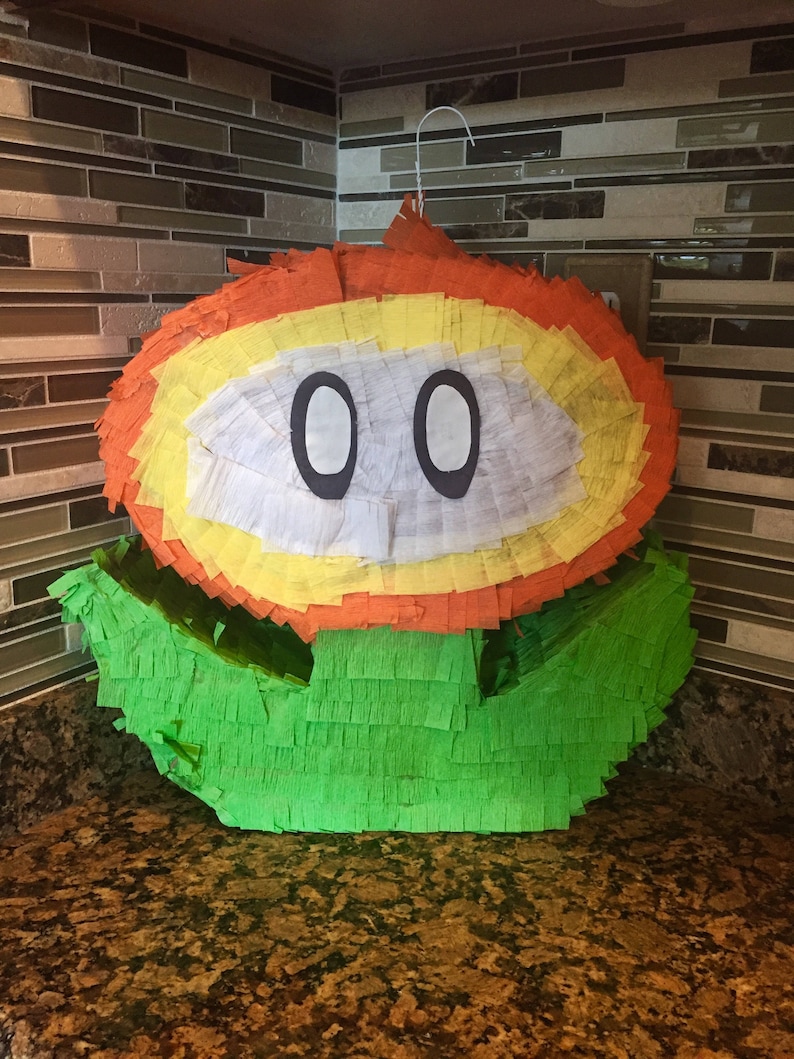 Super Mario brothers piñata, Mario Birthday image 9