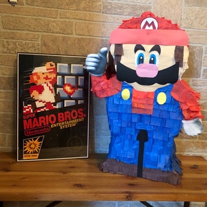 Mario  inspired piñata, Super Mario piñata