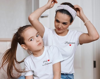 mini mom t-shirt, mother and daughter t-shirt, mini mom, matching family t-shirt