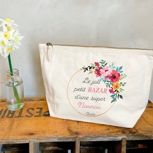 Kit de niñera personalizado, regalo de niñera, niñera de gracias, kit del pequeño bazar, regalo de fin de año