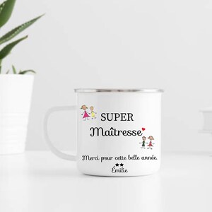 Taza de cerámica personalizada mistress - regalo maestro, gracias por este hermoso año, taza Atsem, taza personalizada