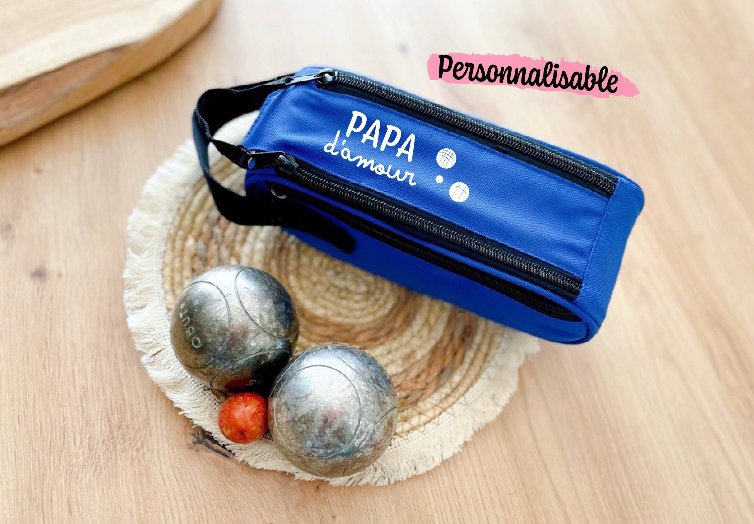Pochette boule de petanque personnalisee hotsell