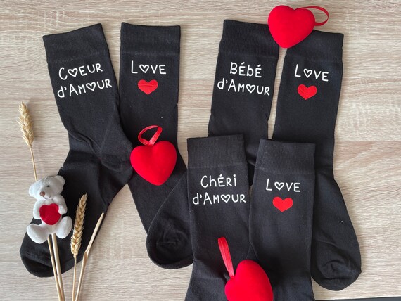 Chaussettes Mixtes Adultes Personnalisables - Cadeau