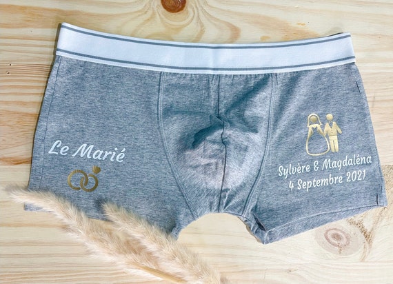 Caleçon mariage homme hot sale