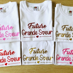 big sister, t-shirt ad birth, t-shirt future big sister, announcement birth mom
