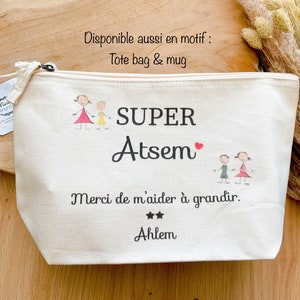 Bolsa de amante personalizada, regalo de amante personalizado, gracias amante, regalo de Navidad